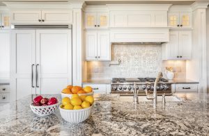 kitchen in luxury home