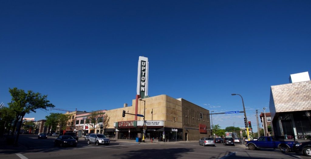 The Uptown Theater in Uptown, MN